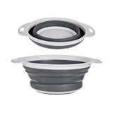 Round Strainer White and Grey 20cm