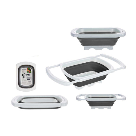 Rectangular Adjustable Strainer White