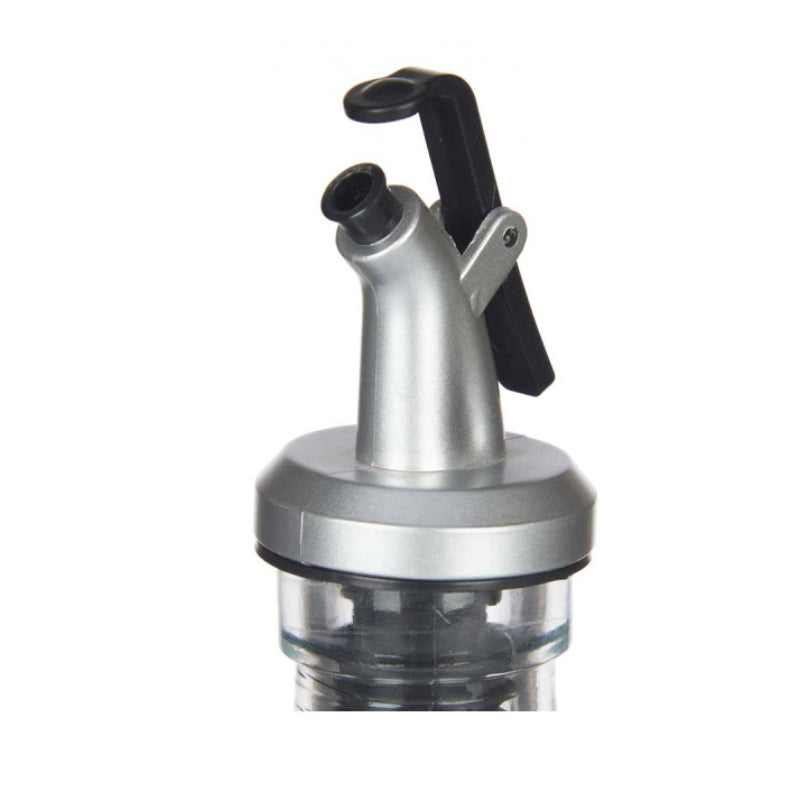 Glass Oil Bottle With Dispenser Stopper 180ml