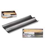 Bread Metal Tray 38cm Dark Gray