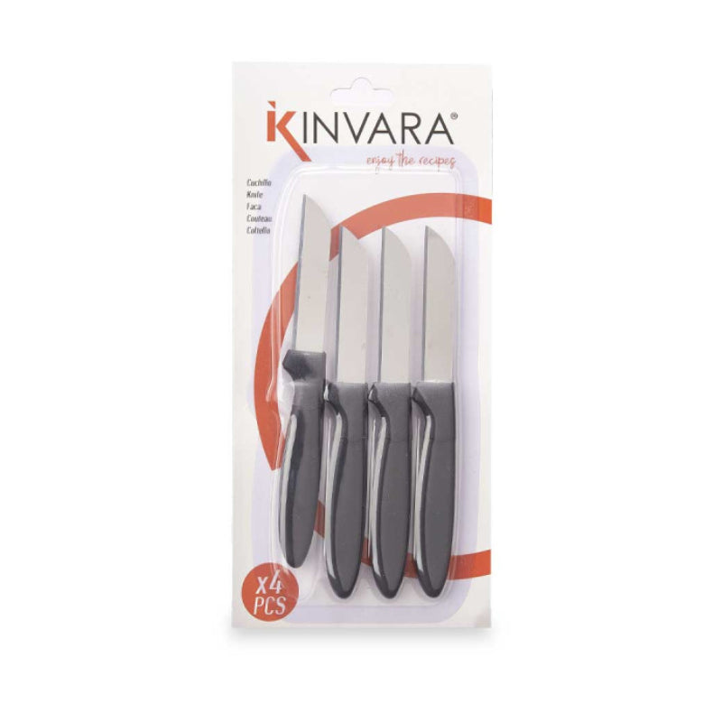 Black Peeler Knives (Set of 4)