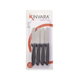 Black Spread Knives (Set of 4)