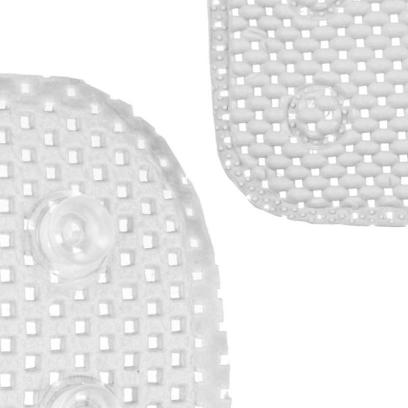 Anti-Slip Bath Mat Rubber Grey Small