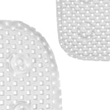 Anti-Slip Bath Mat Rubber Grey Small