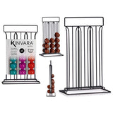 Steel Coffee Capsule Holder 36 Capsules Black Large