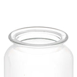 Round Smooth Glass Jar With Lid 900ml