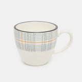 Porcelain Printed Tea Set White (Set of 16pcs)