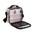 Thermal Food Bag with Containers Pink