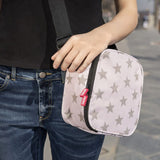 Thermal Food Bag with Containers Pink