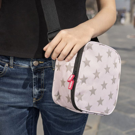 Thermal Food Bag with Containers Pink