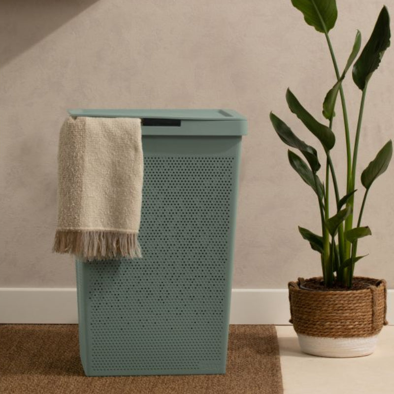 Laundry Hamper 60L Bohol Sage Green