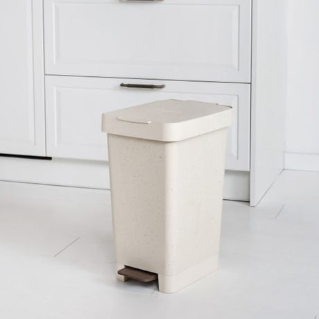 Pedal Bin 25L Smart Ecohome Beige