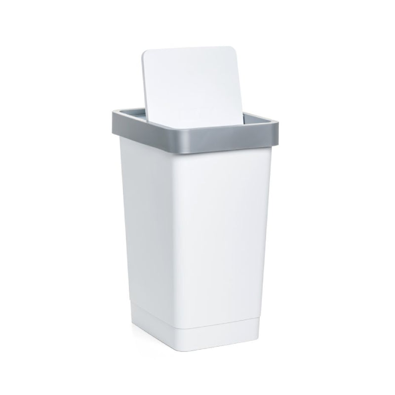 Swing Dustbin Smart 25L White
