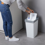 Swing Dustbin Smart 25L White