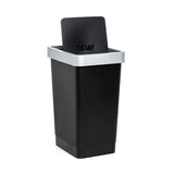 Swing Dustbin Smart 25L Black
