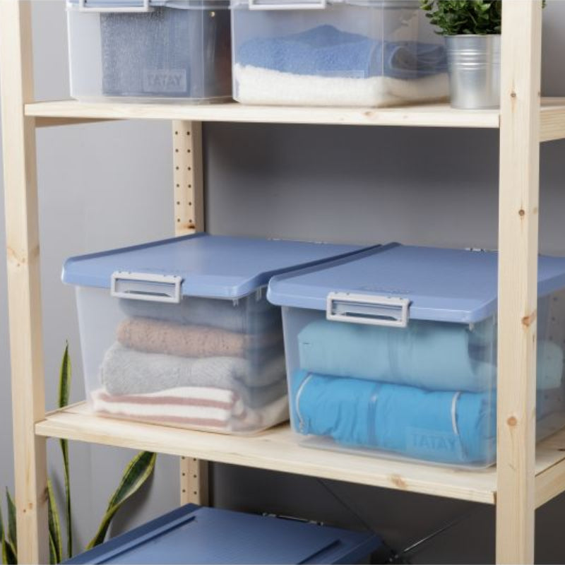 Storage Box New 35L Blue Mist