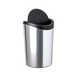Swinging Lid Bath Bin STD Deco Steel 6L