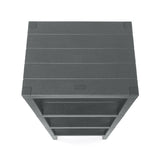 Rectangular Rack Lombok 4 Levels Grey