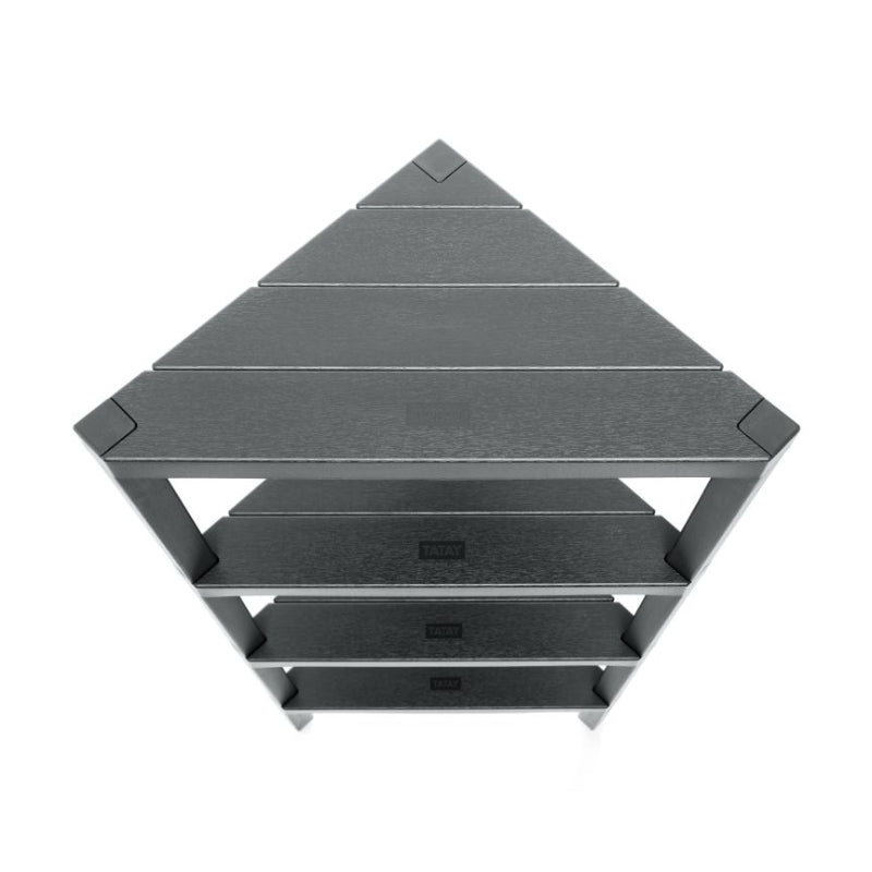 Corner Rack Lombok 4 Levels Grey