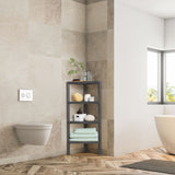 Corner Rack Lombok 4 Levels Grey