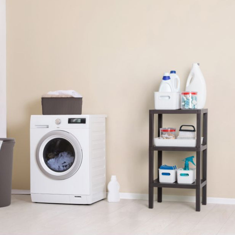 Rectangular Rack Lombok 3 Levels Grey