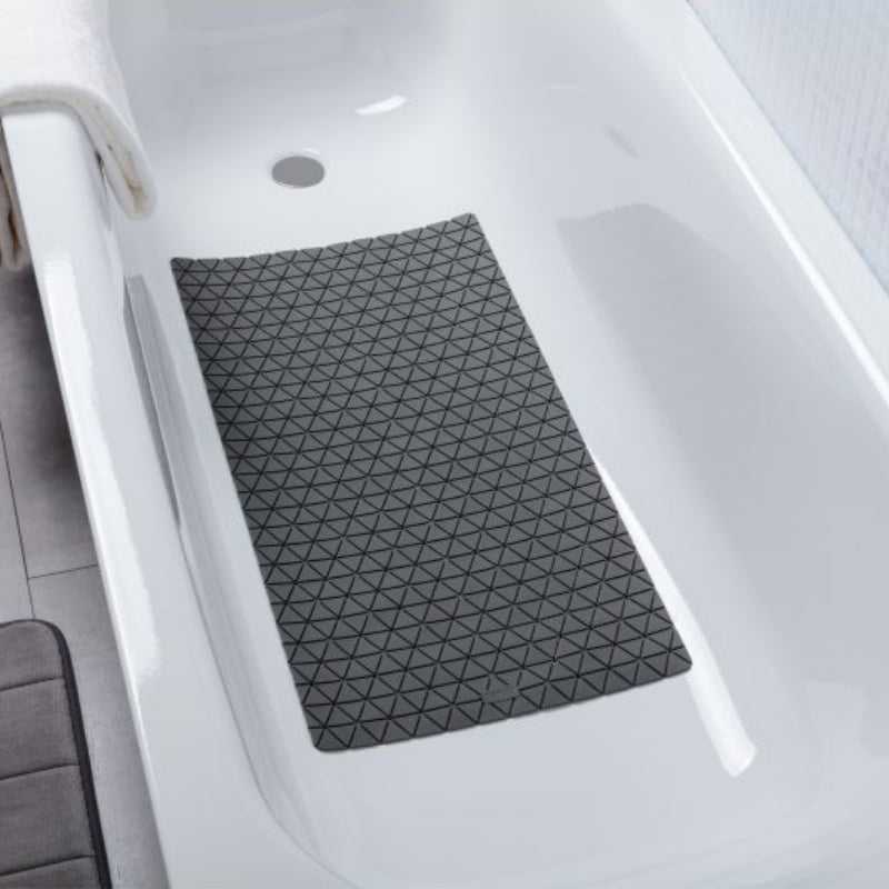 Bathroom Mat 72x36 Diamond SBS Grey