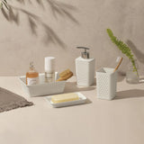 Sky White Bathroom (Set of 4)