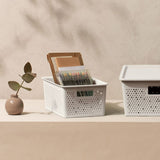 Storage Basket S 4L Bohol Sky White