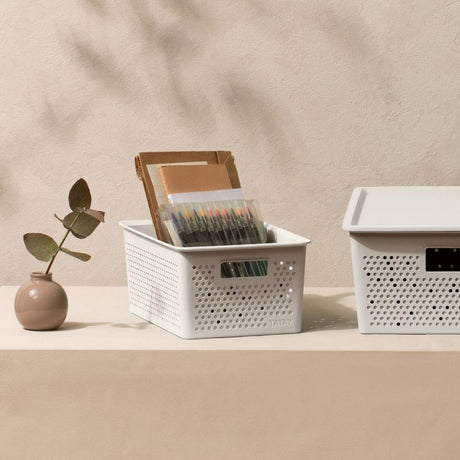 Storage Basket S 4L Bohol Sky White