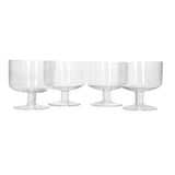 Mini Glass Trifle Bowls 400ml (Set of 4pcs)