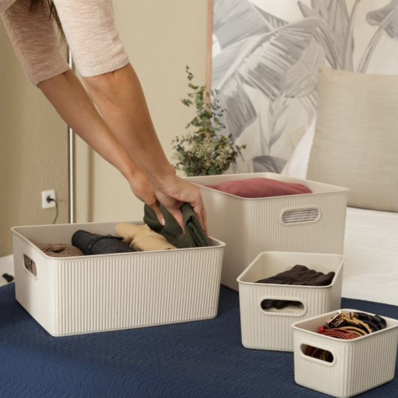 Small Storage Basket 1.5L Baobab Ecohome