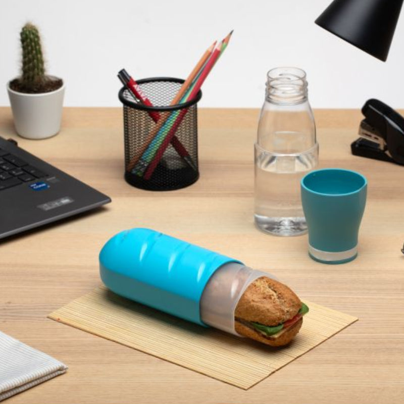 Plastic Baguette Box Blue