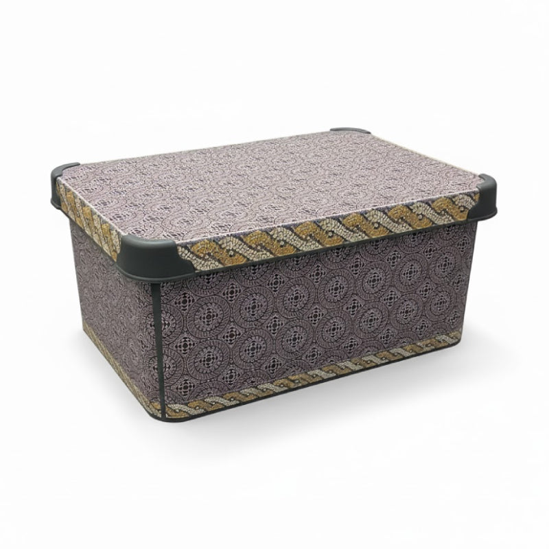 Decorated Storage Box 10 LT