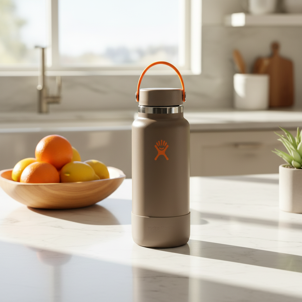 Hydro Flask Standard Wide Flex Mouth bottle 32oz Brown