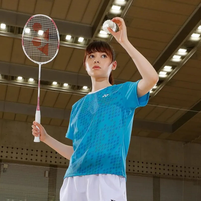 Yonex Astrox 100 Game Badminton Racket (Kurenai)-Strung