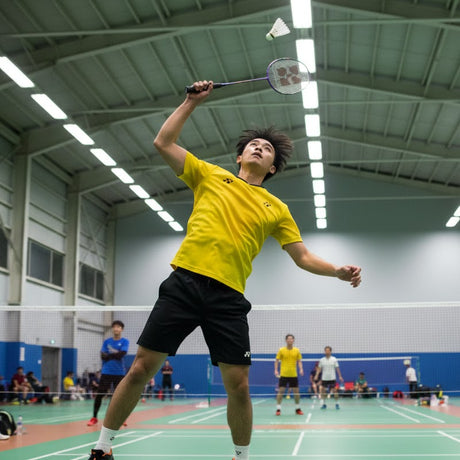 Yonex Nanoflare-001 Ability Badminton Racket (Deep Purple)-Strung