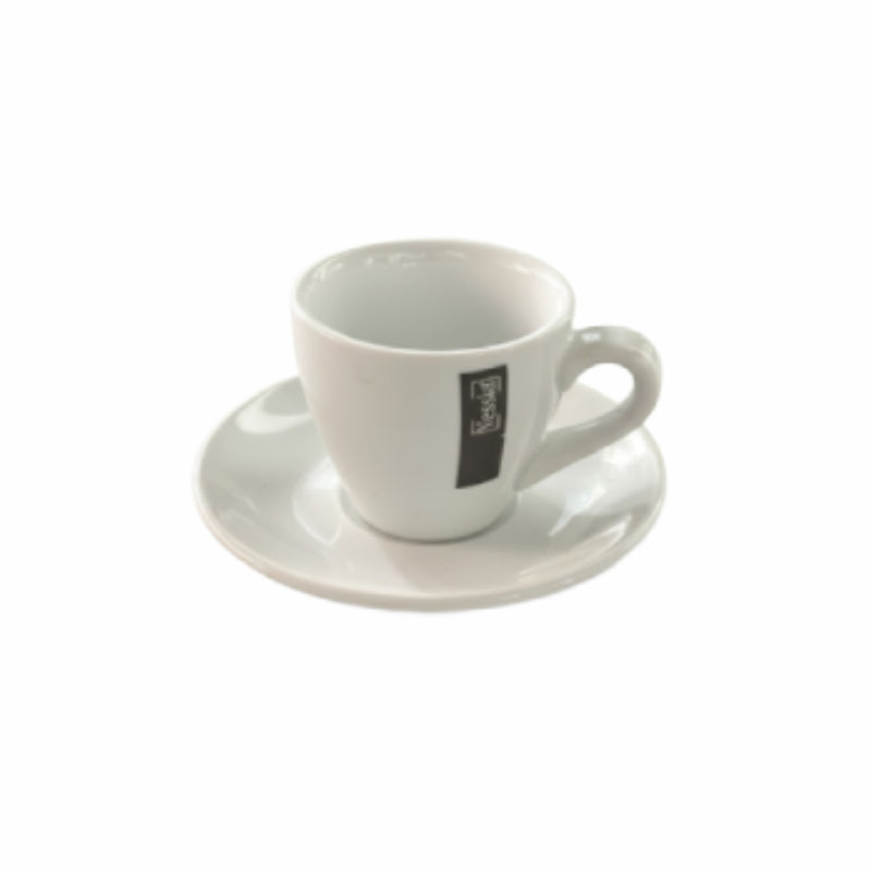 Porcelain Coffee Cup With Saucer 200ml (Set of 6pcs)