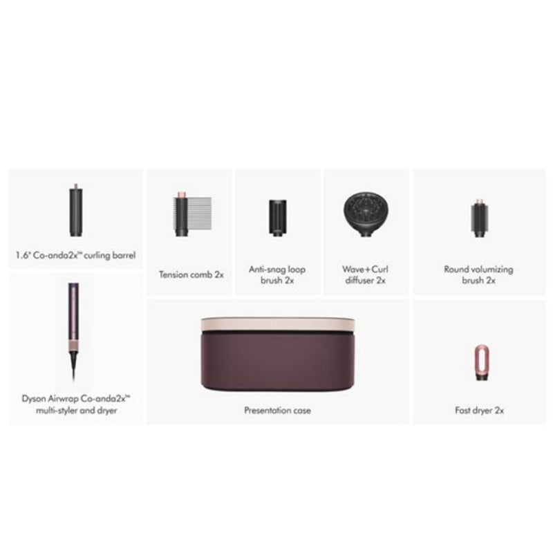 Dyson Airwrap Co-anda2x™ Multi-Styler and Dryer Curly+Coily (Jasper Plum)