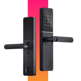 Smart Fingerprint Door Lock Matte Black