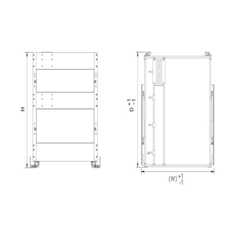 Multi Organizer Pull-Out 400mm