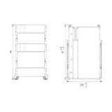 Multi Organizer Pull-Out 400mm