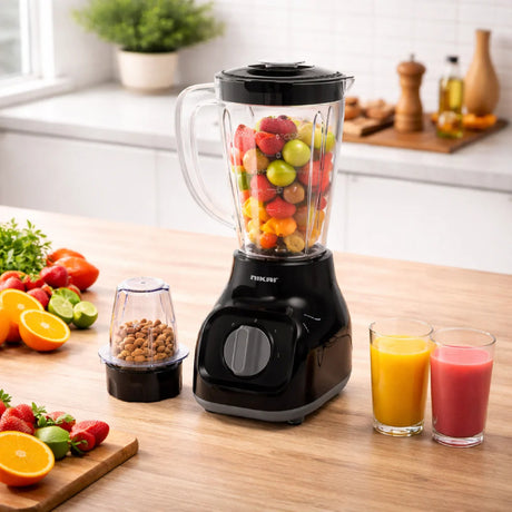 Nikai Blender 1.5Ltr Black