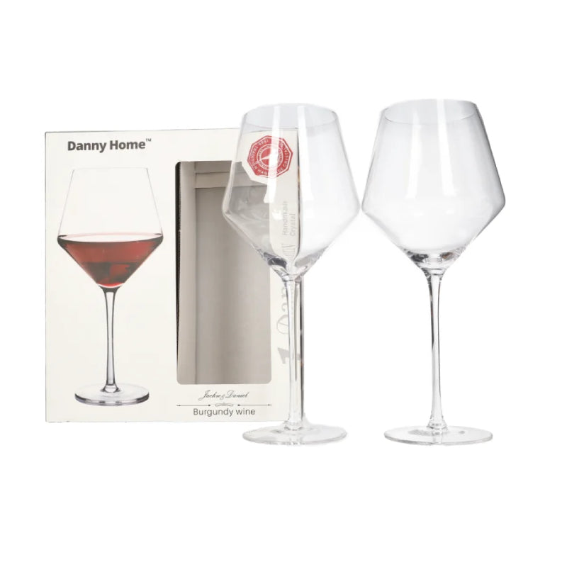 Burgundy Wine Glasses 700ml Set of 2pcs