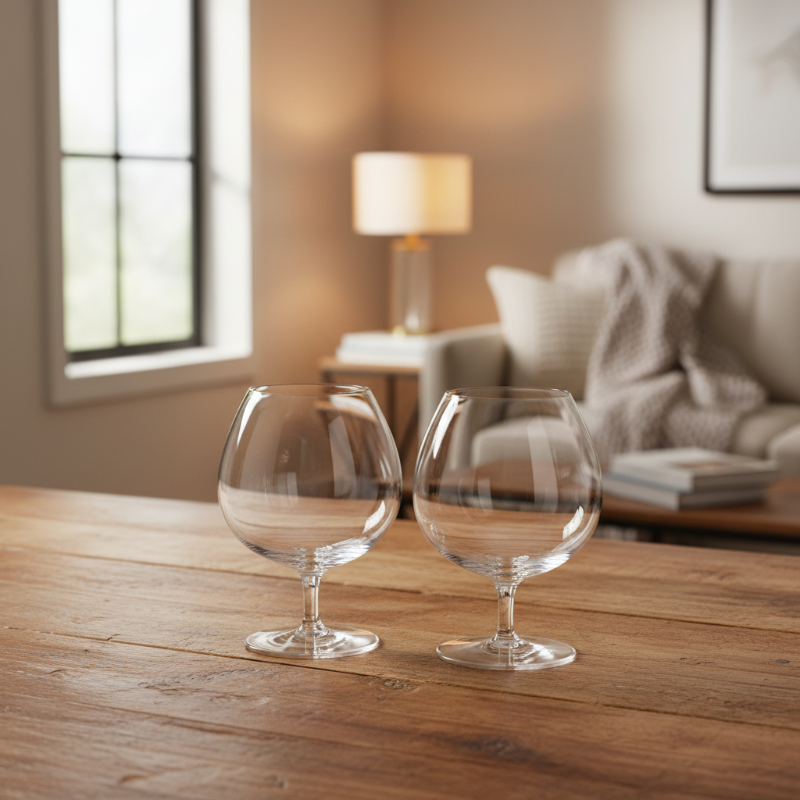 Classic Brandy Glass Set of 2pcs 800ml