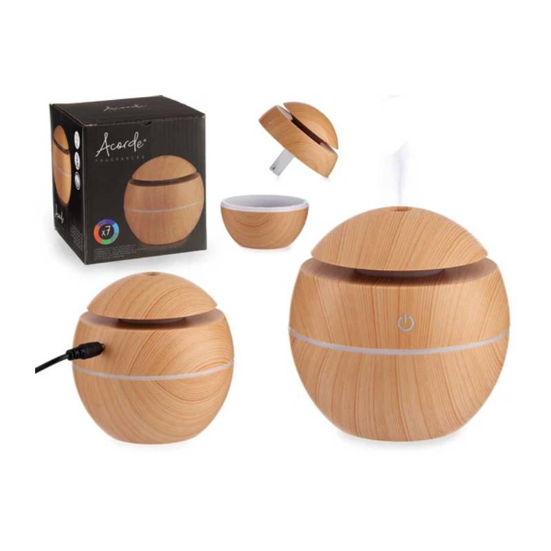 Wood Led Humidifier 130ml