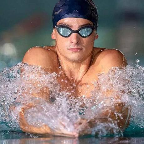 Arena 365 Mirror Swimming Goggles-Silver Grey Black