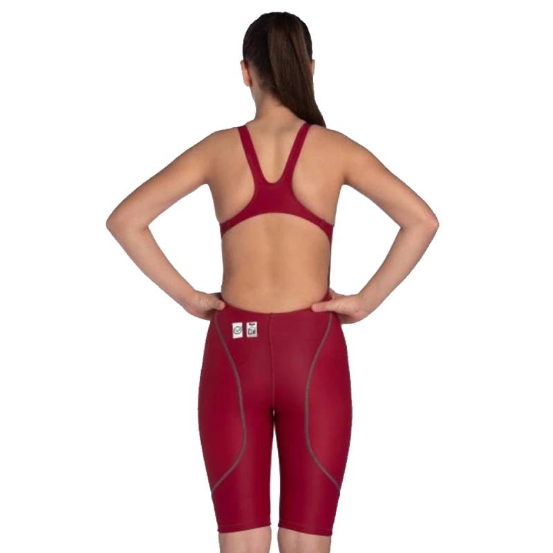Arena Girls NEXT PowerSkin ST Racing Suit- Deep Red