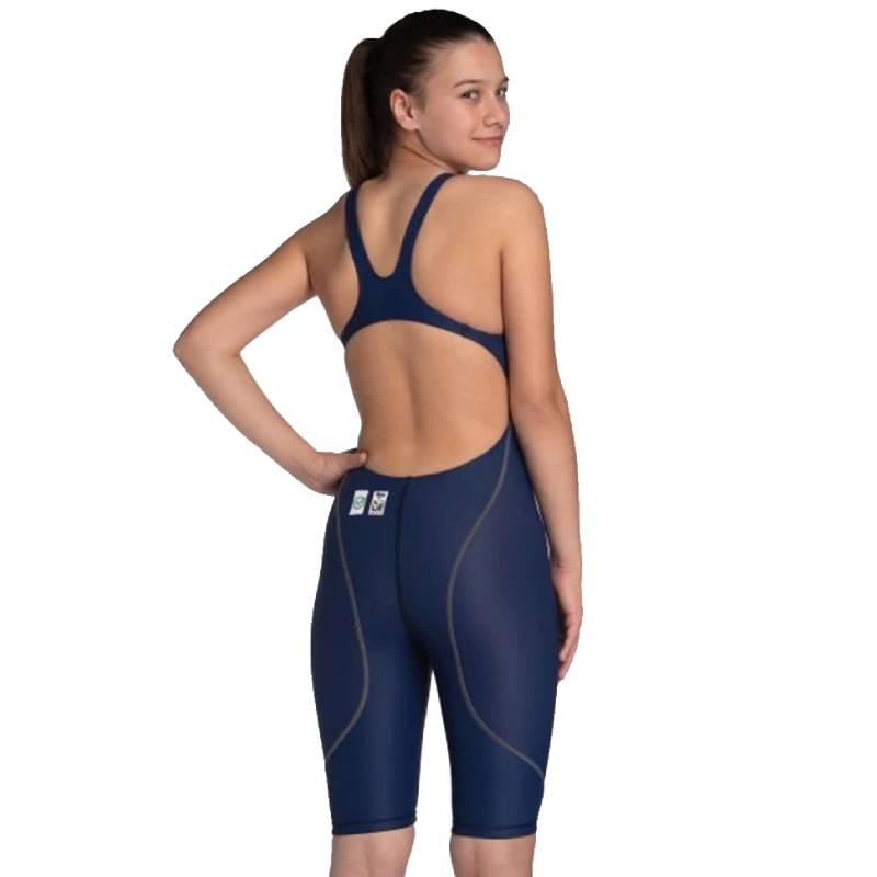 Arena Girls NEXT PowerSkin ST Racing Suit- Navy