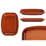 Flat Rectangular Serving Tray 35 X 26 cm