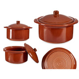 Refractory Clay Cocotte Pot 1.5Ltr